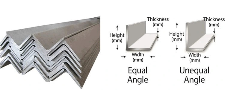 ASTM A276 TP316L Stainless Steel Angle Bar SS 316L DIN1.4404 SS Angle Bar 100*100*10mm 1