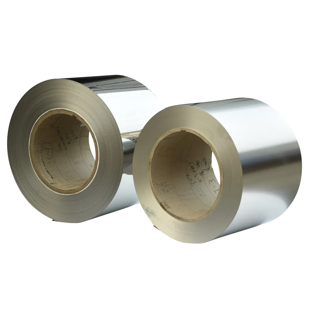 SUS301 0.8mm  HV 450 High Precision Slitting Stainless Steel  Strip Coil Used For Spring 1