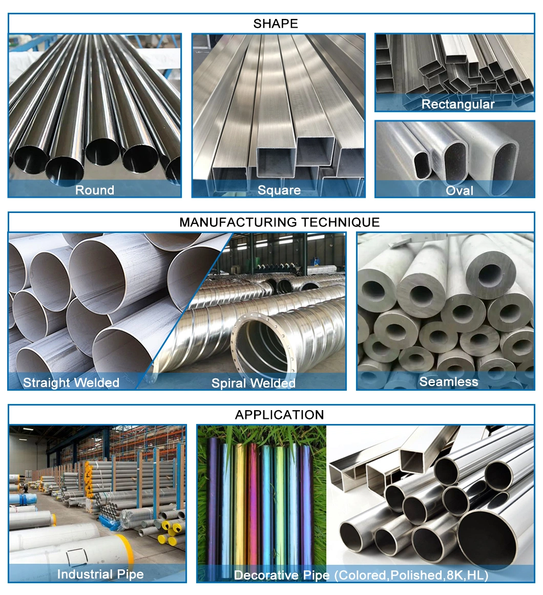SST 304 Rectangular Tube 304 Stainless Steel Square Tubes 6M Length  50*40*3MM 0