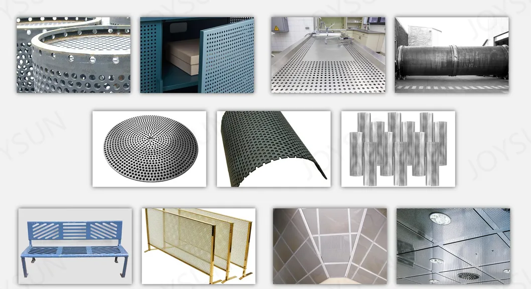 Perforated Metal Sheet SUS 316L  Stainless Steel Sheet 1mm Thk 10mm Hole 10