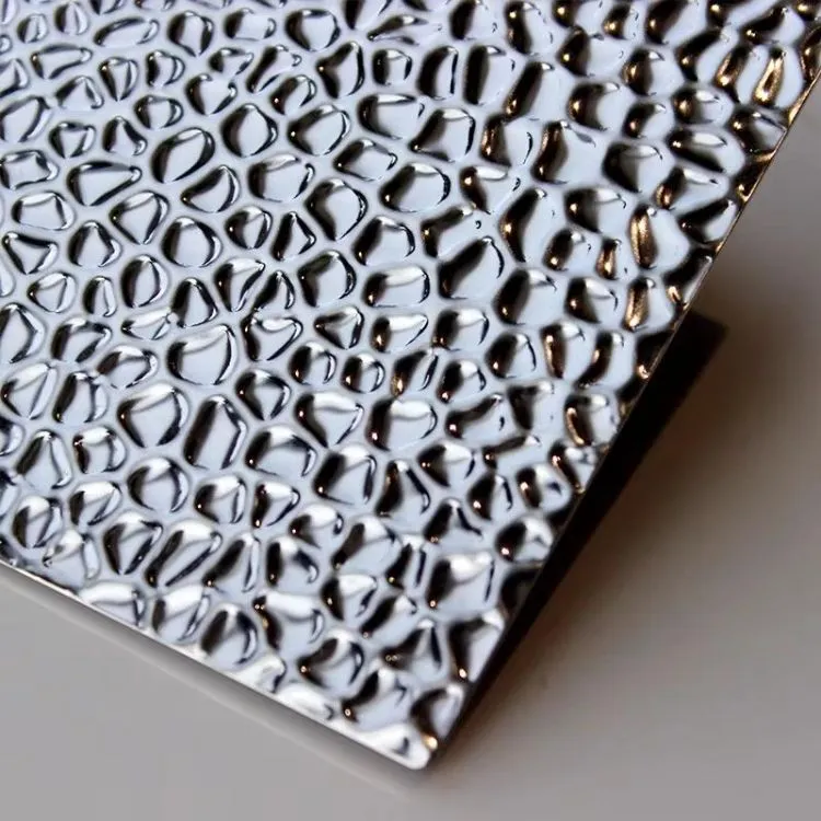 Stainless Steel Decorative Material Honeycomb Pattern Stamped Stainless Steel Metal Sheet For Wall Metal Decorative Panel 0