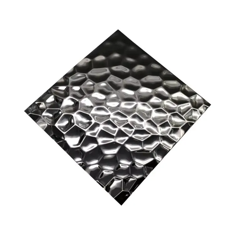 Stainless Steel Decorative Material Honeycomb Pattern Stamped Stainless Steel Metal Sheet For Wall Metal Decorative Panel 3