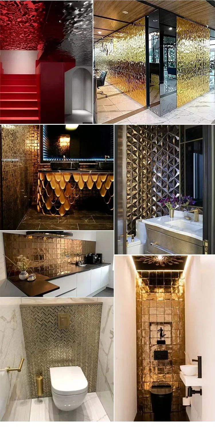 Stainless Steel Decorative Material Honeycomb Pattern Stamped Stainless Steel Metal Sheet For Wall Metal Decorative Panel 6
