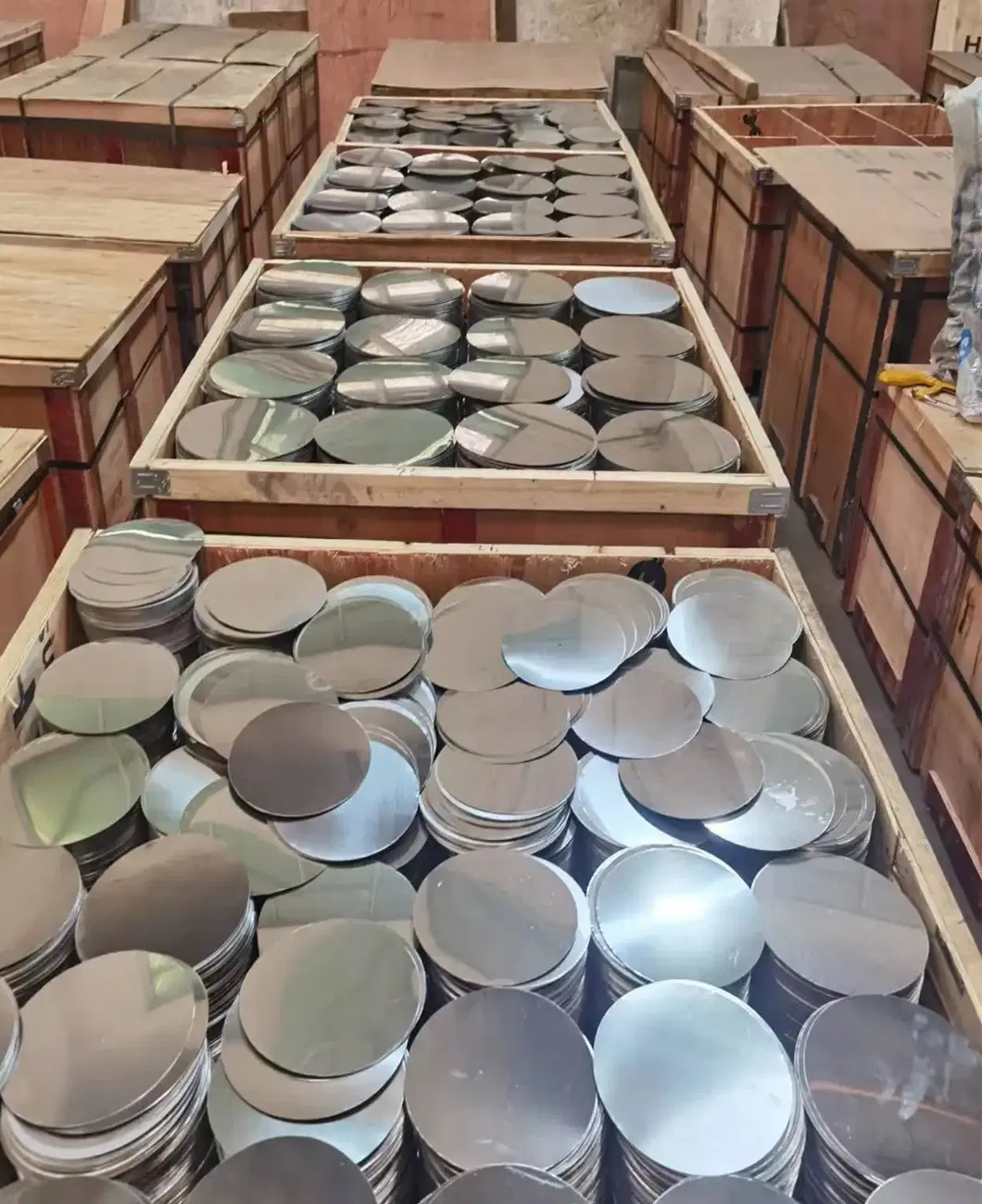 BA Finish Cold Rolled Stainless Steel Circles 201 410 430 304 316L Stainless Steel Disc 1