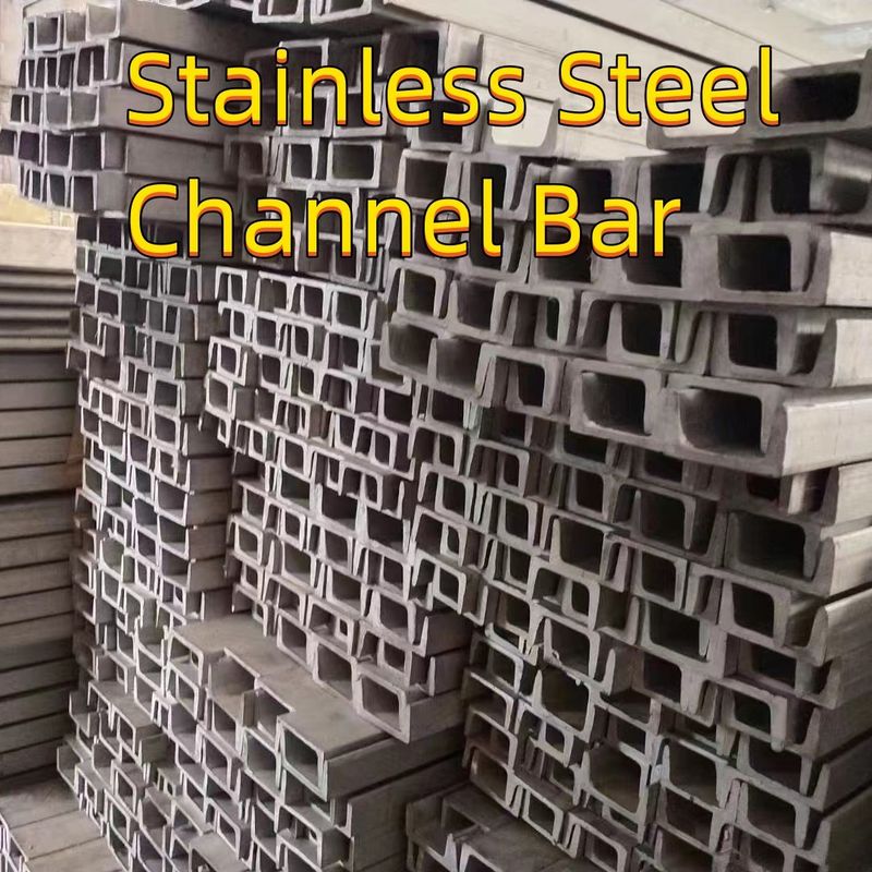 ASTM AISI 304 304L Stainless Steel Channel 100*50*5mm SUS304 U Channel